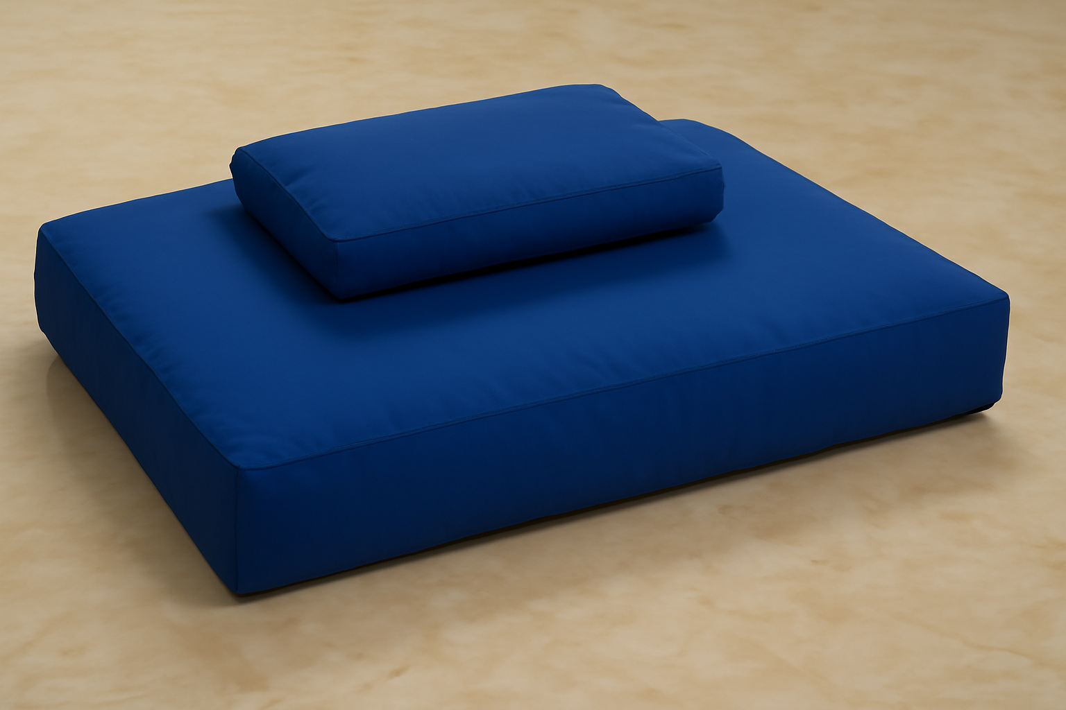 The Bodhi Meditation Cushion Set — hand-stitched zafu + zabuton for longer, calmer sits